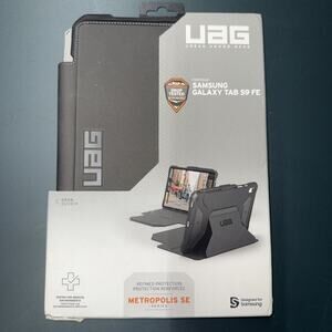 NEW UAG Metropolis SE Series Case for Samsung Galaxy Tab S9 FE Black Urban Armor